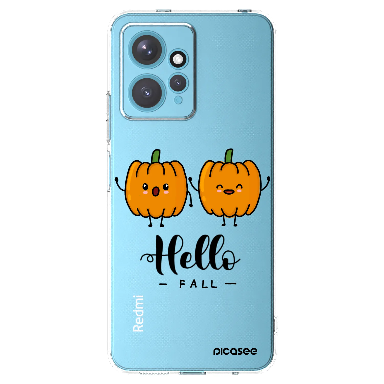 Picasee husă transparentă din silicon pentru Xiaomi Redmi Note 12 4G - Hallo Fall