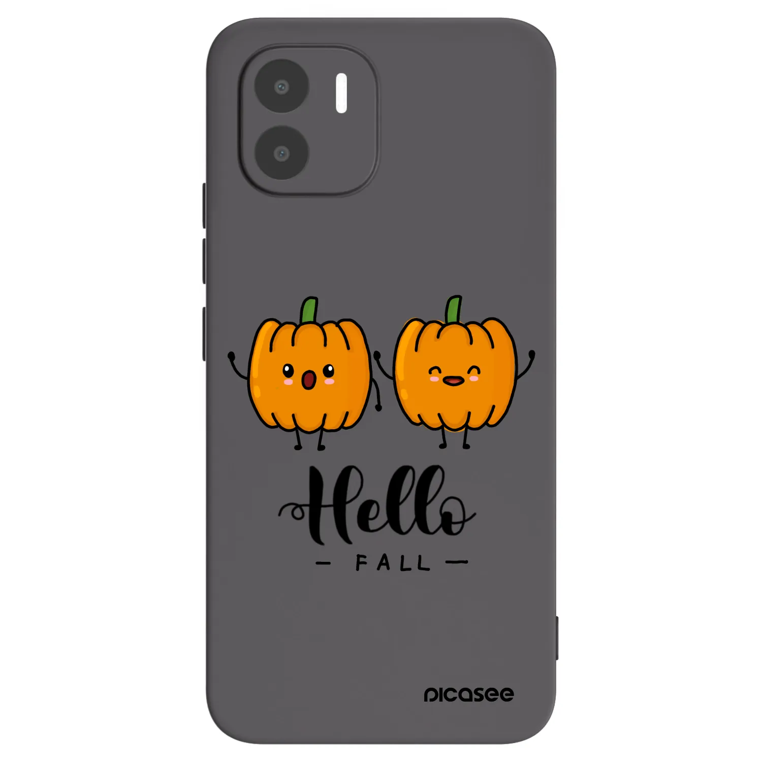 Picasee husă neagră din silicon pentru Xiaomi Redmi A2 - Hallo Fall