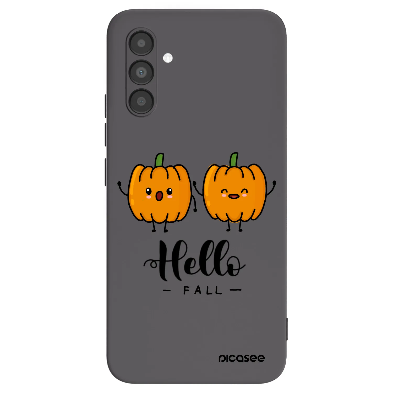 Picasee husă neagră din silicon pentru Samsung Galaxy A04s A047F - Hallo Fall