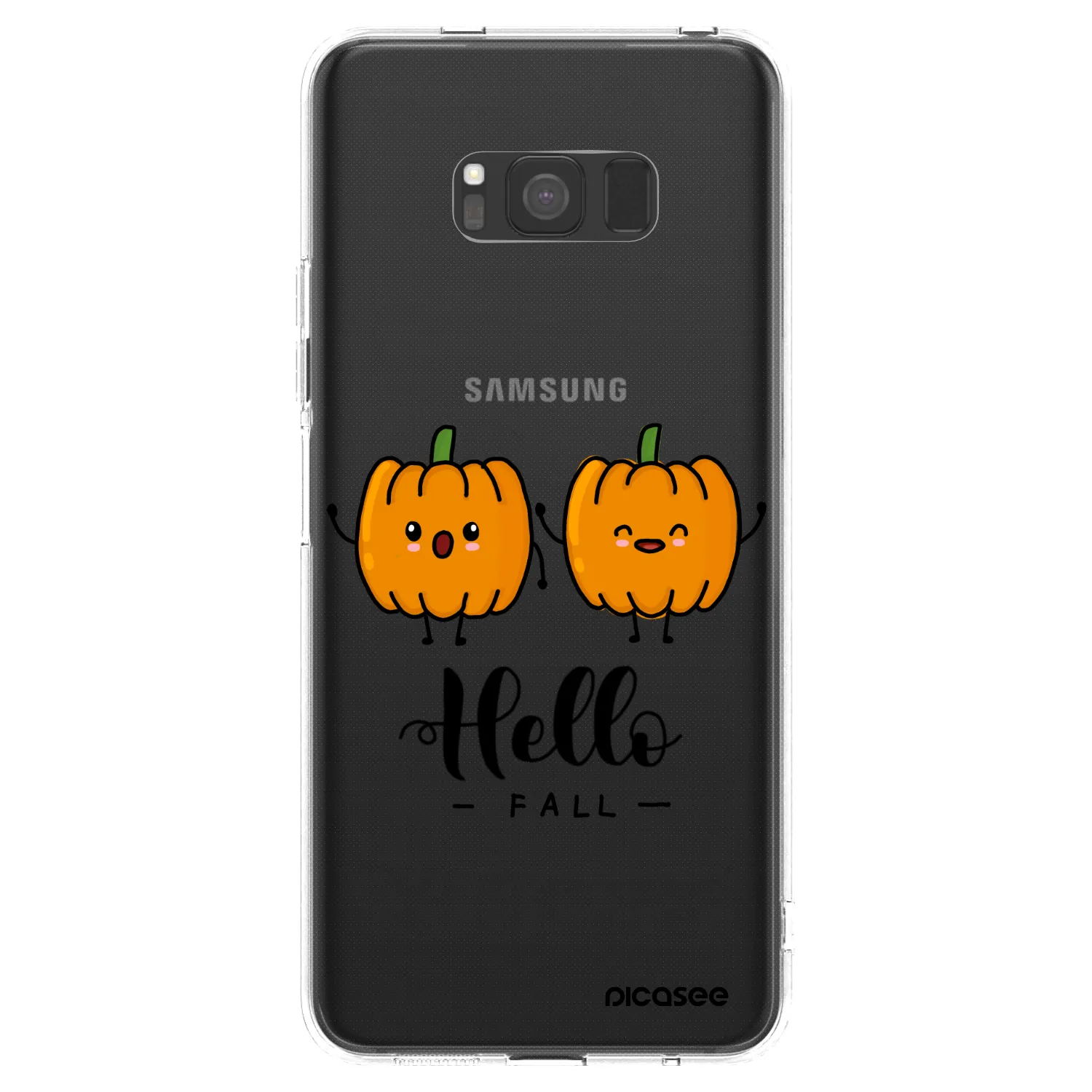 Picasee husă transparentă din silicon pentru Samsung Galaxy S8 G950F - Hallo Fall