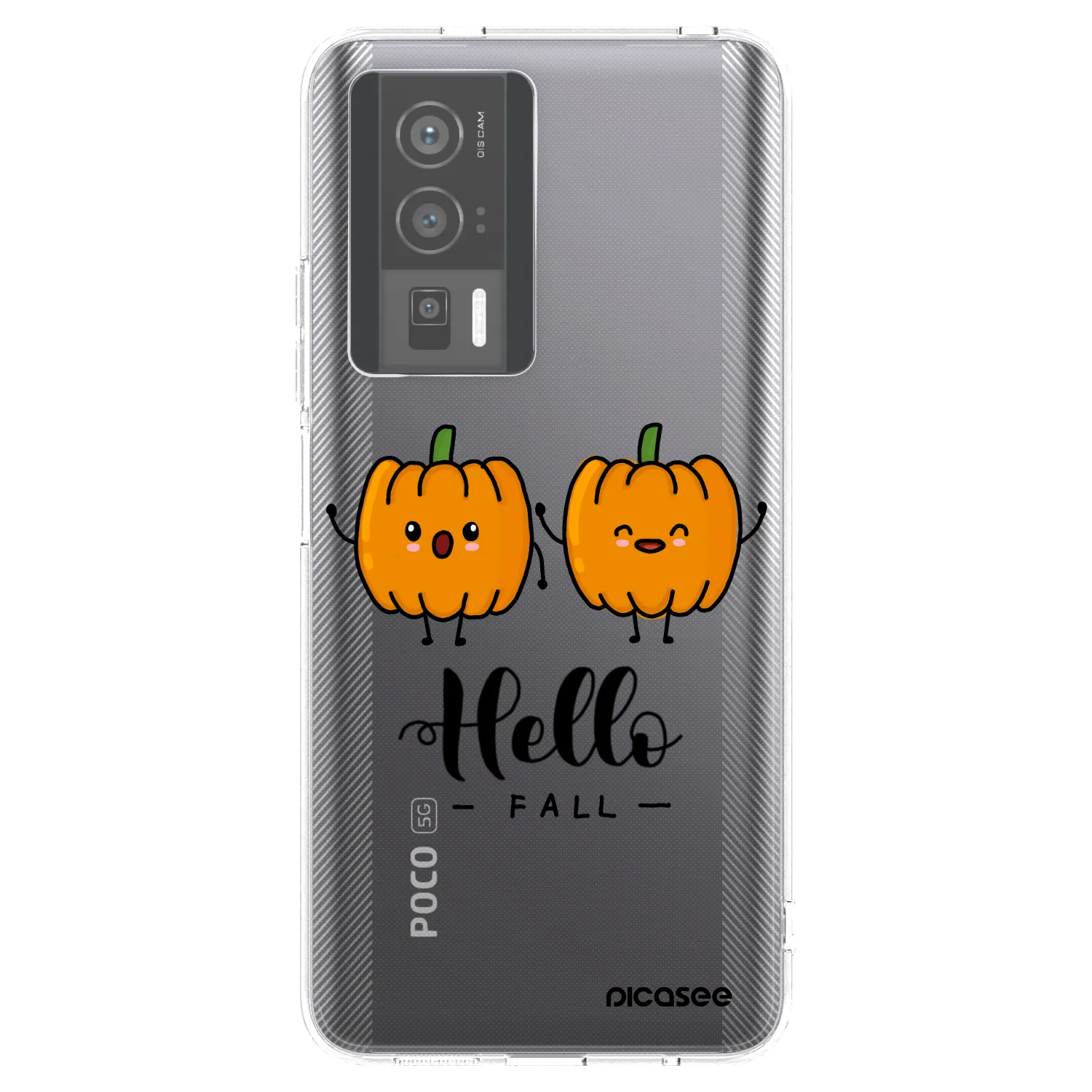 Picasee husă transparentă din silicon pentru Xiaomi Poco F5 Pro 5G - Hallo Fall