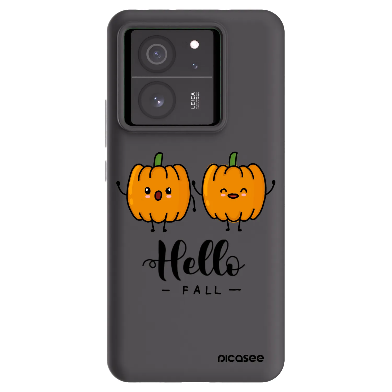 Picasee husă neagră din silicon pentru Xiaomi 13T Pro - Hallo Fall