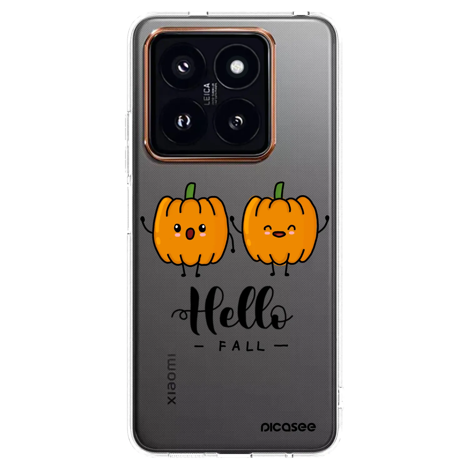 Picasee husă transparentă din silicon pentru Xiaomi 14 Pro - Hallo Fall