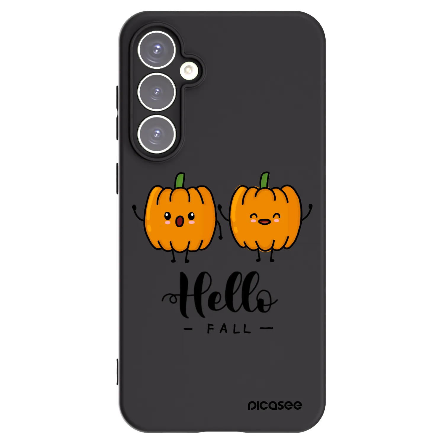 Picasee husă neagră din silicon pentru Samsung Galaxy S23 FE S711B - Hallo Fall