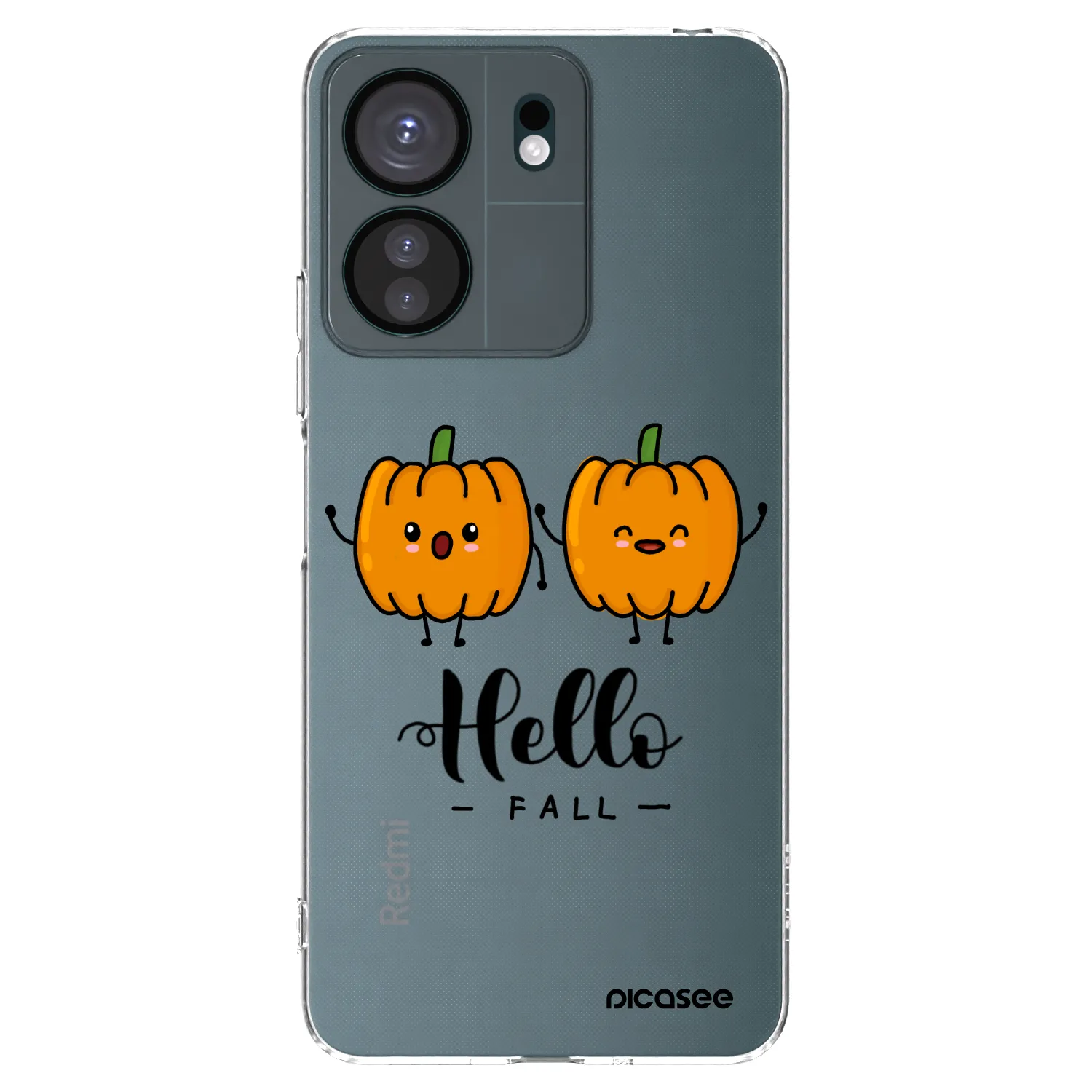 Picasee husă transparentă din silicon pentru Xiaomi Redmi 13C 4G - Hallo Fall
