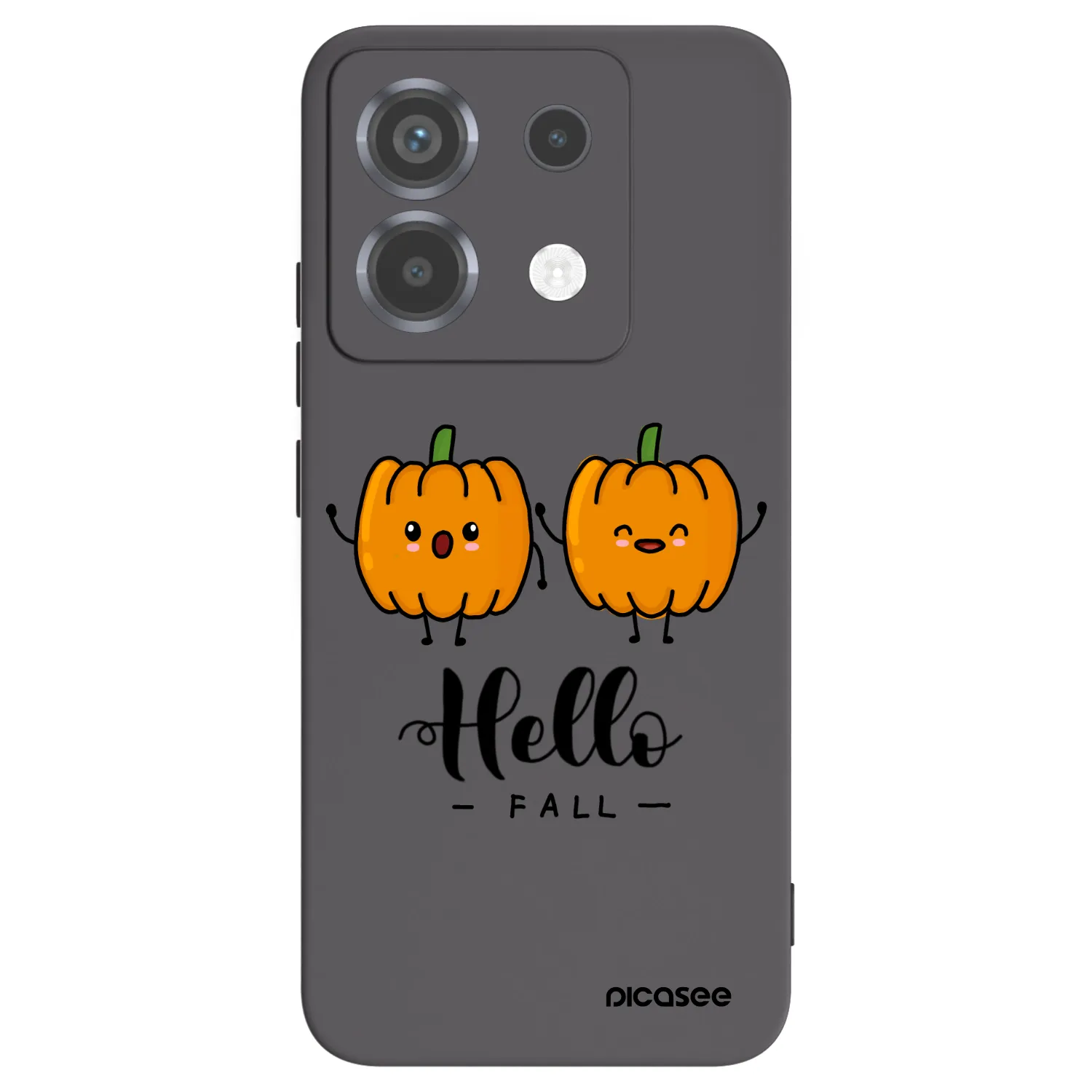 Picasee husă neagră din silicon pentru Xiaomi Poco X6 - Hallo Fall