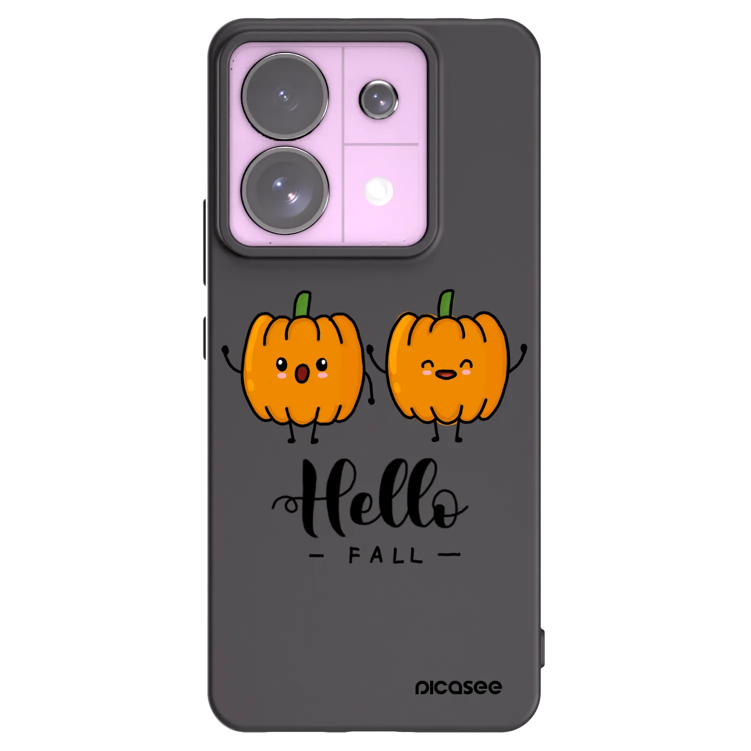 Picasee husă neagră din silicon pentru Xiaomi Redmi Note 13 Pro 5G - Hallo Fall