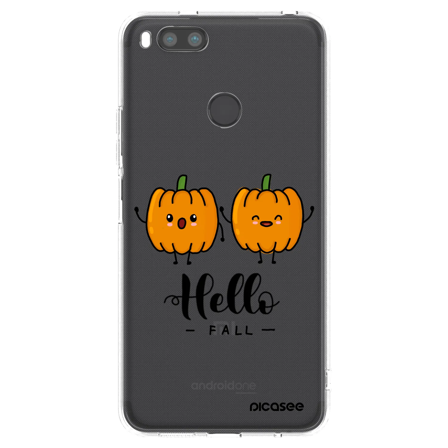 Picasee husă transparentă din silicon pentru Xiaomi Mi A1 Global - Hallo Fall