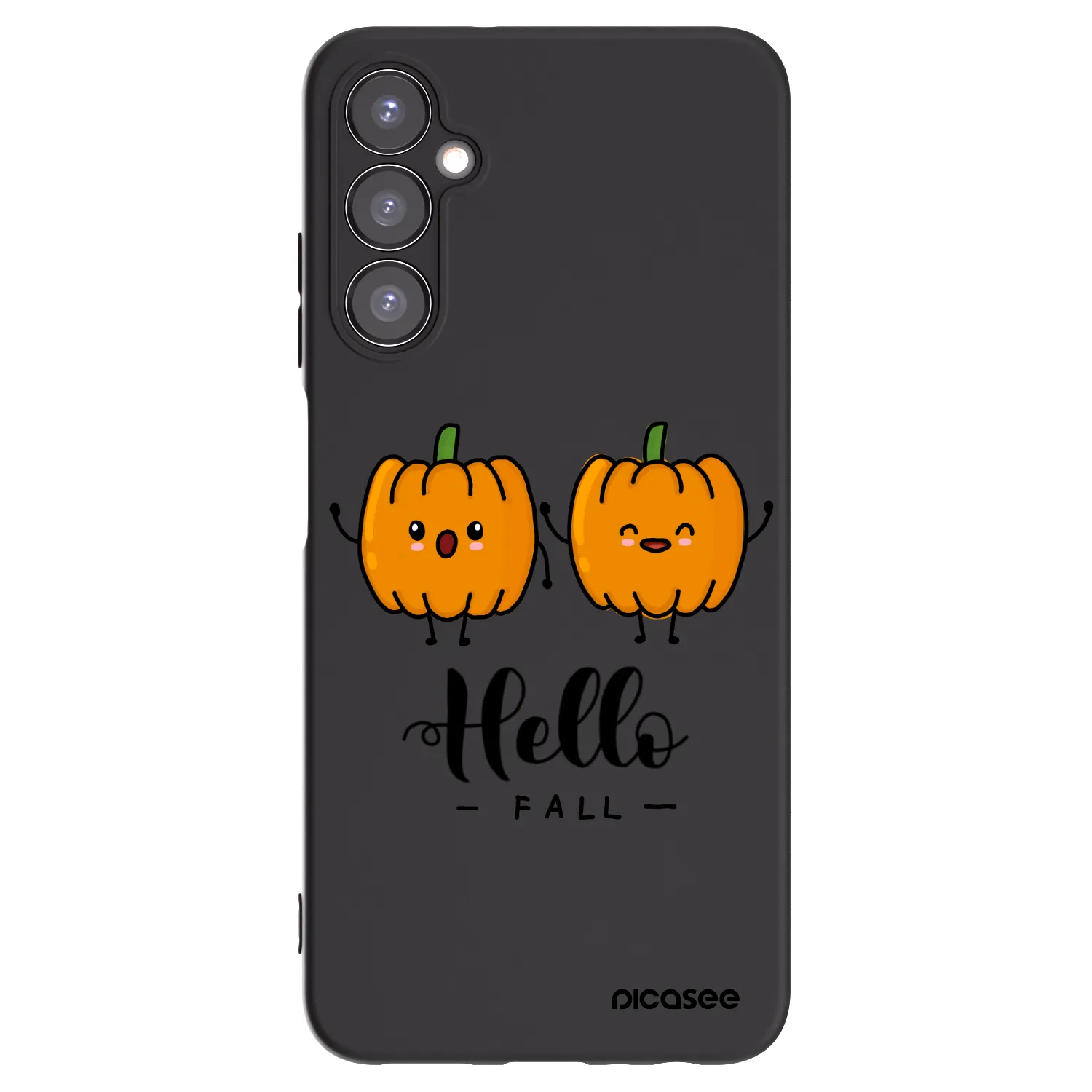 Picasee husă neagră din silicon pentru Samsung Galaxy A05s A057G - Hallo Fall