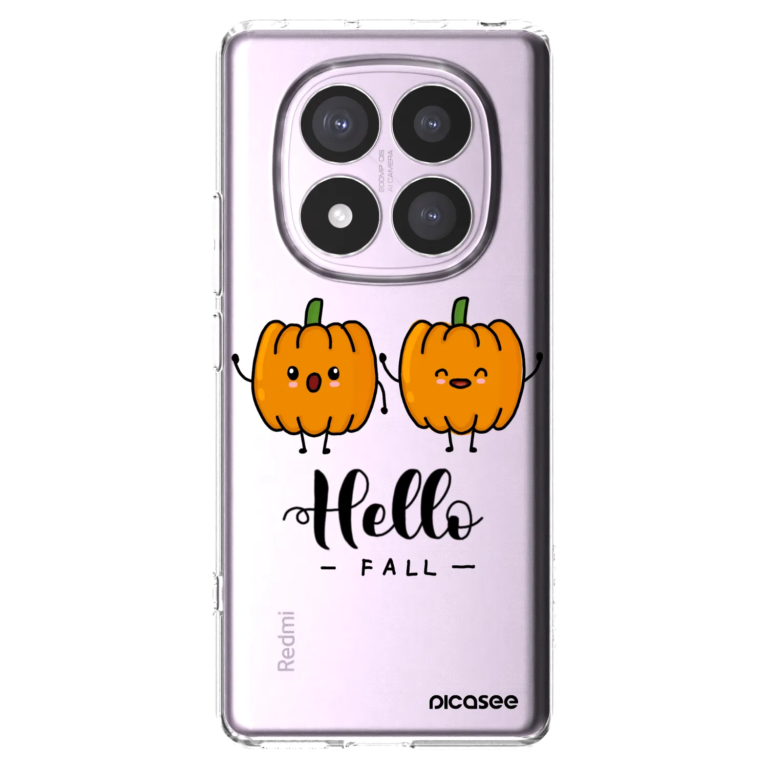 Picasee husă transparentă din silicon pentru Xiaomi Redmi Note 14 Pro 5G - Hallo Fall