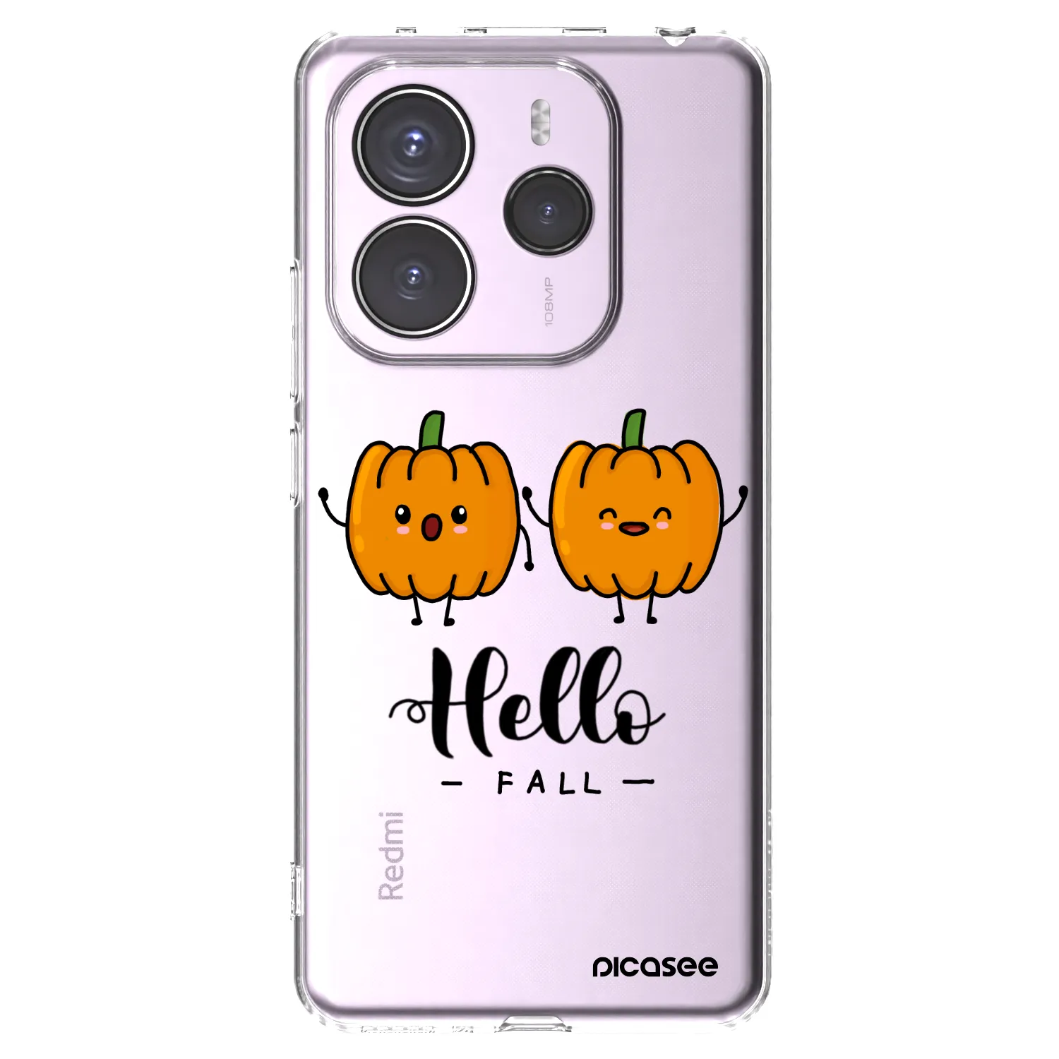 Picasee husă transparentă din silicon pentru Xiaomi Redmi Note 14 5G - Hallo Fall
