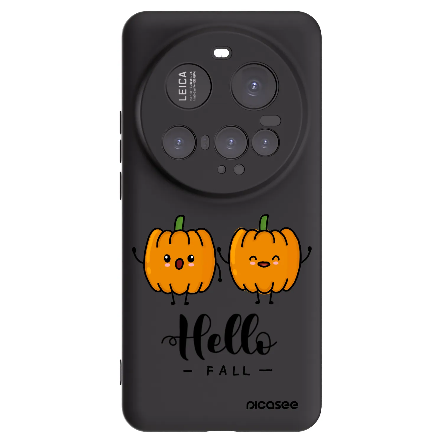 Picasee husă neagră din silicon pentru Xiaomi 15 Ultra - Hallo Fall