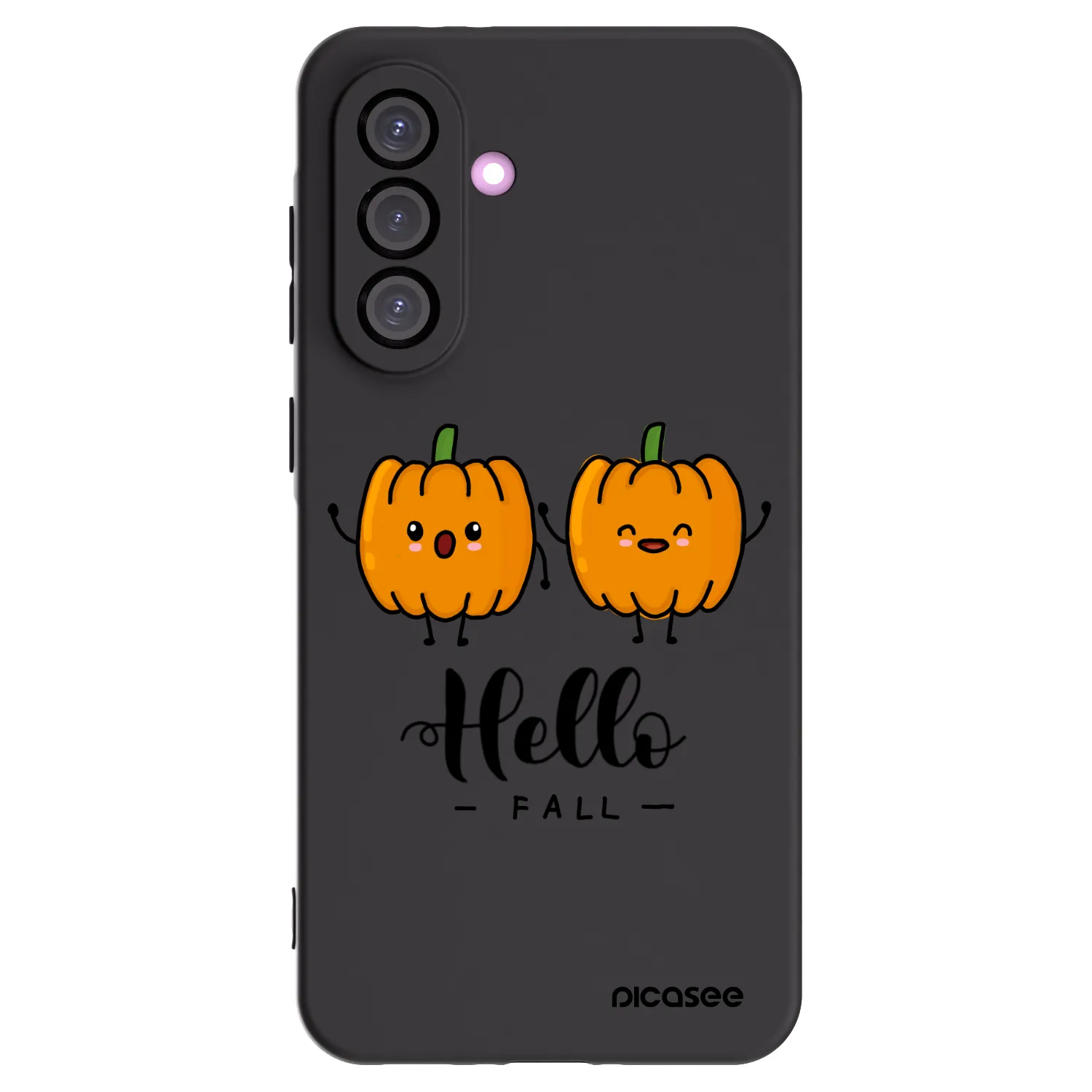 Picasee husă neagră din silicon pentru Samsung Galaxy A36 5G - Hallo Fall