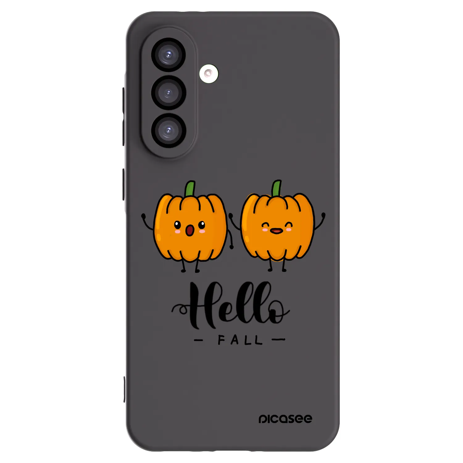 Picasee husă neagră din silicon pentru Samsung Galaxy A26 5G A266B - Hallo Fall