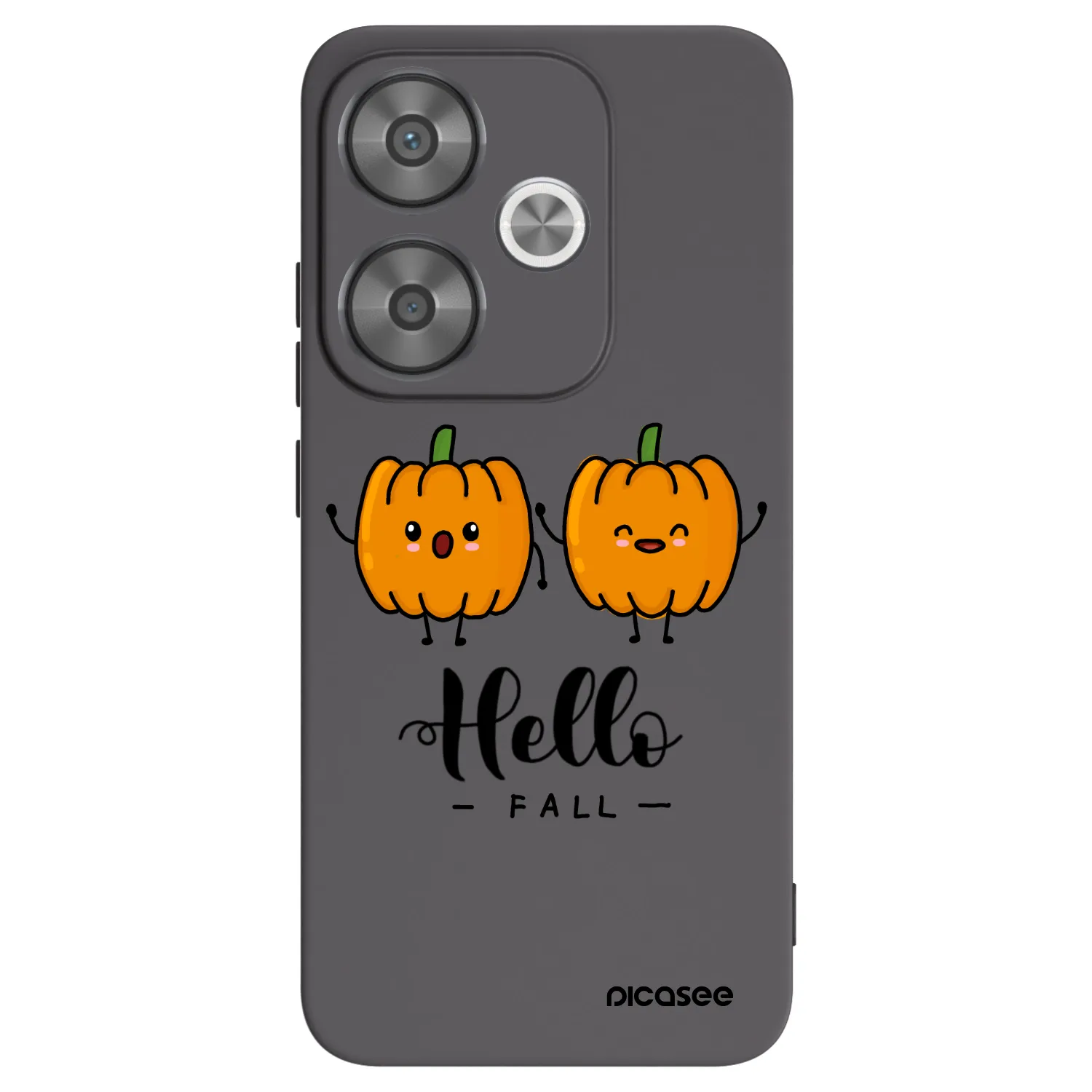 Picasee husă neagră din silicon pentru Xiaomi Poco F6 - Hallo Fall