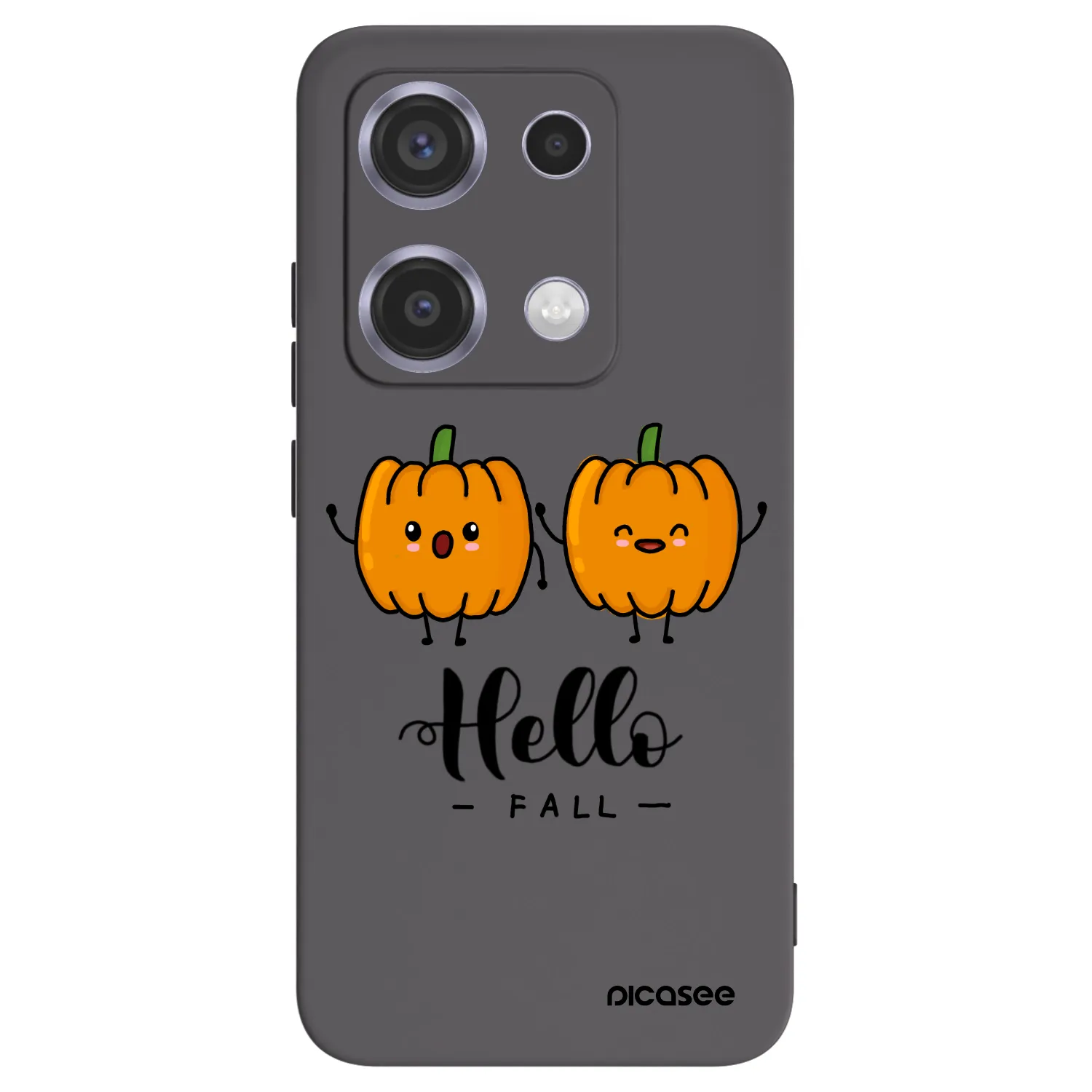 Picasee husă neagră din silicon pentru Xiaomi Redmi Note 14S - Hallo Fall