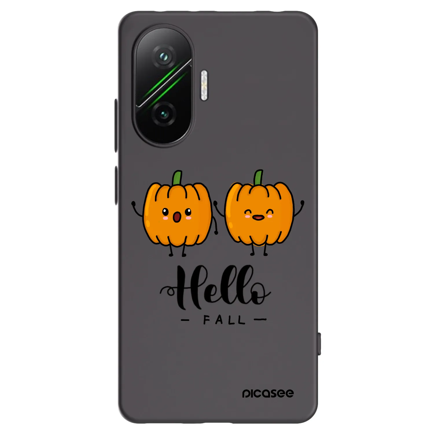 Picasee husă neagră din silicon pentru Xiaomi Poco F7 5G - Hallo Fall