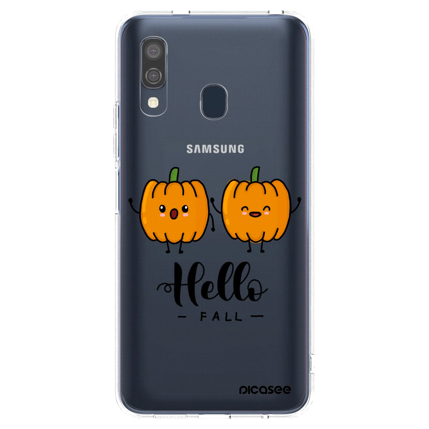 Picasee husă transparentă din silicon pentru Samsung Galaxy A40 A405F - Hallo Fall