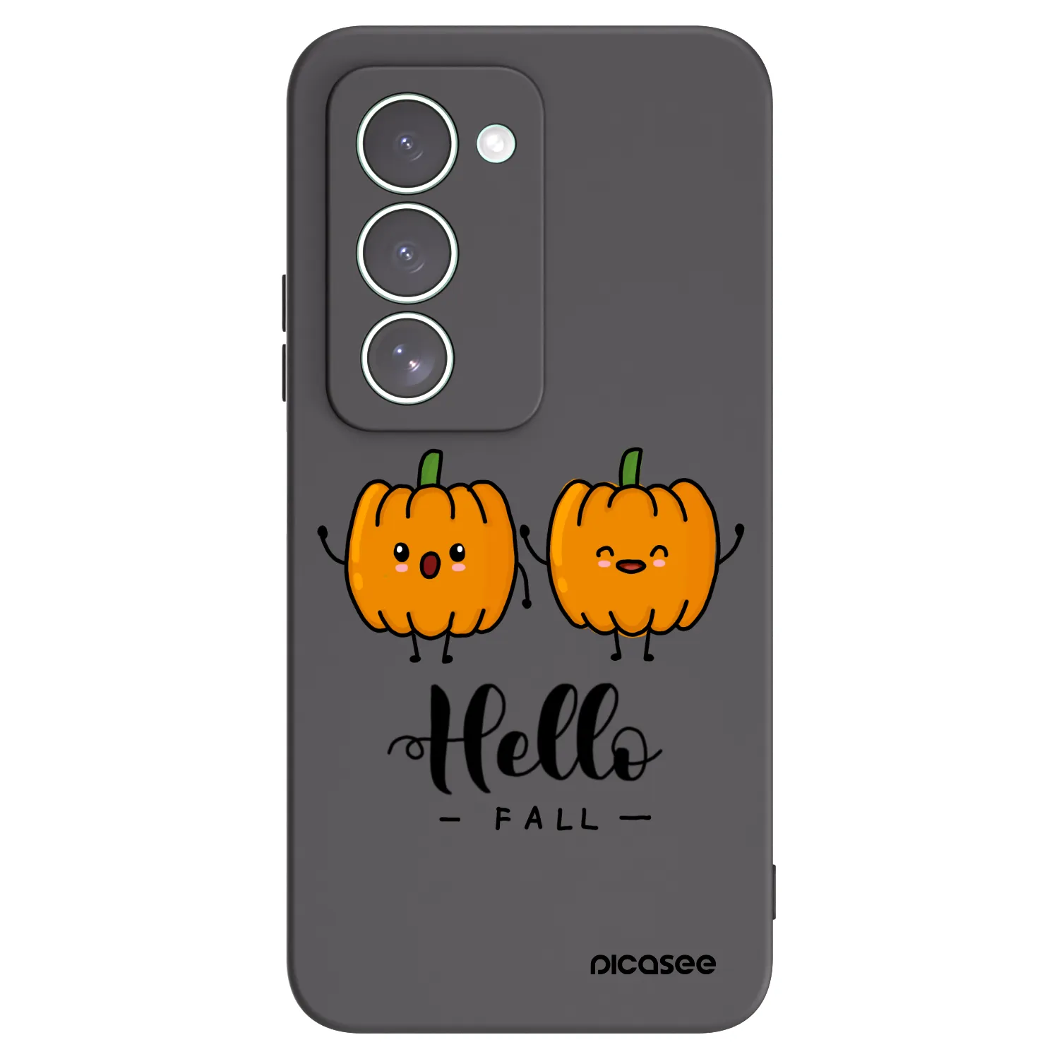 Picasee husă neagră din silicon pentru Xiaomi Redmi 15 5G - Hallo Fall
