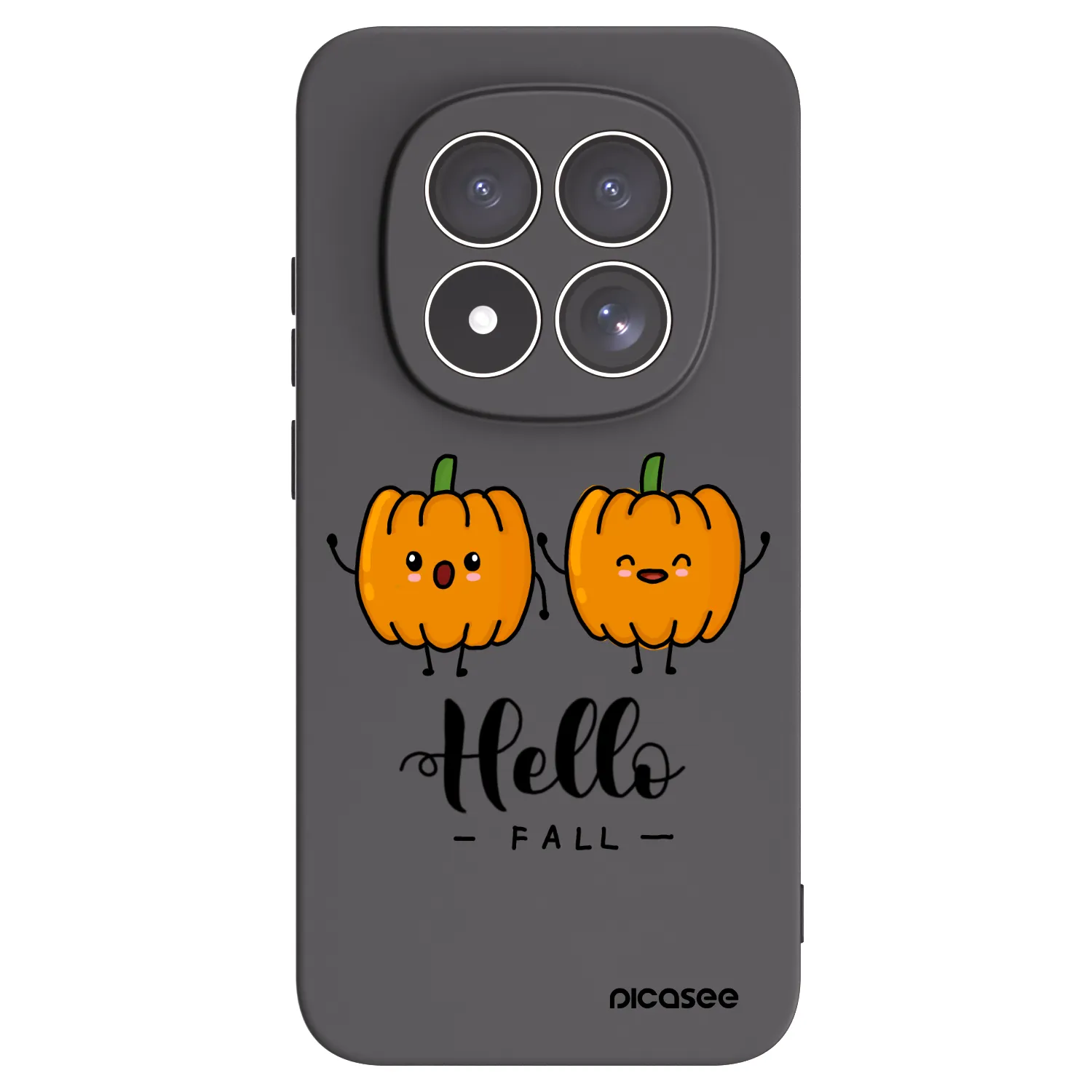 Picasee husă neagră din silicon pentru Xiaomi Redmi Note 15 Pro 4G - Hallo Fall