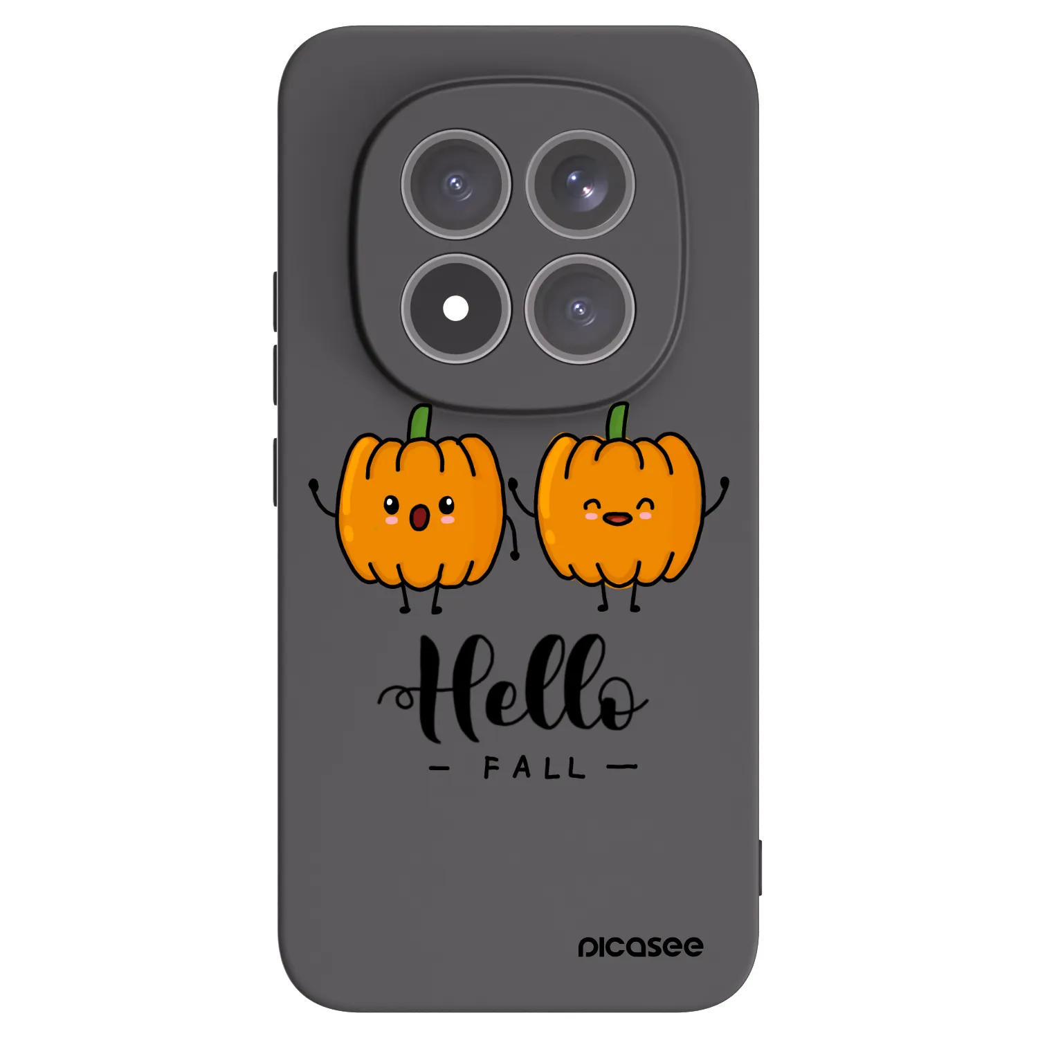 Picasee husă neagră din silicon pentru Xiaomi Redmi Note 15 Pro+ - Hallo Fall