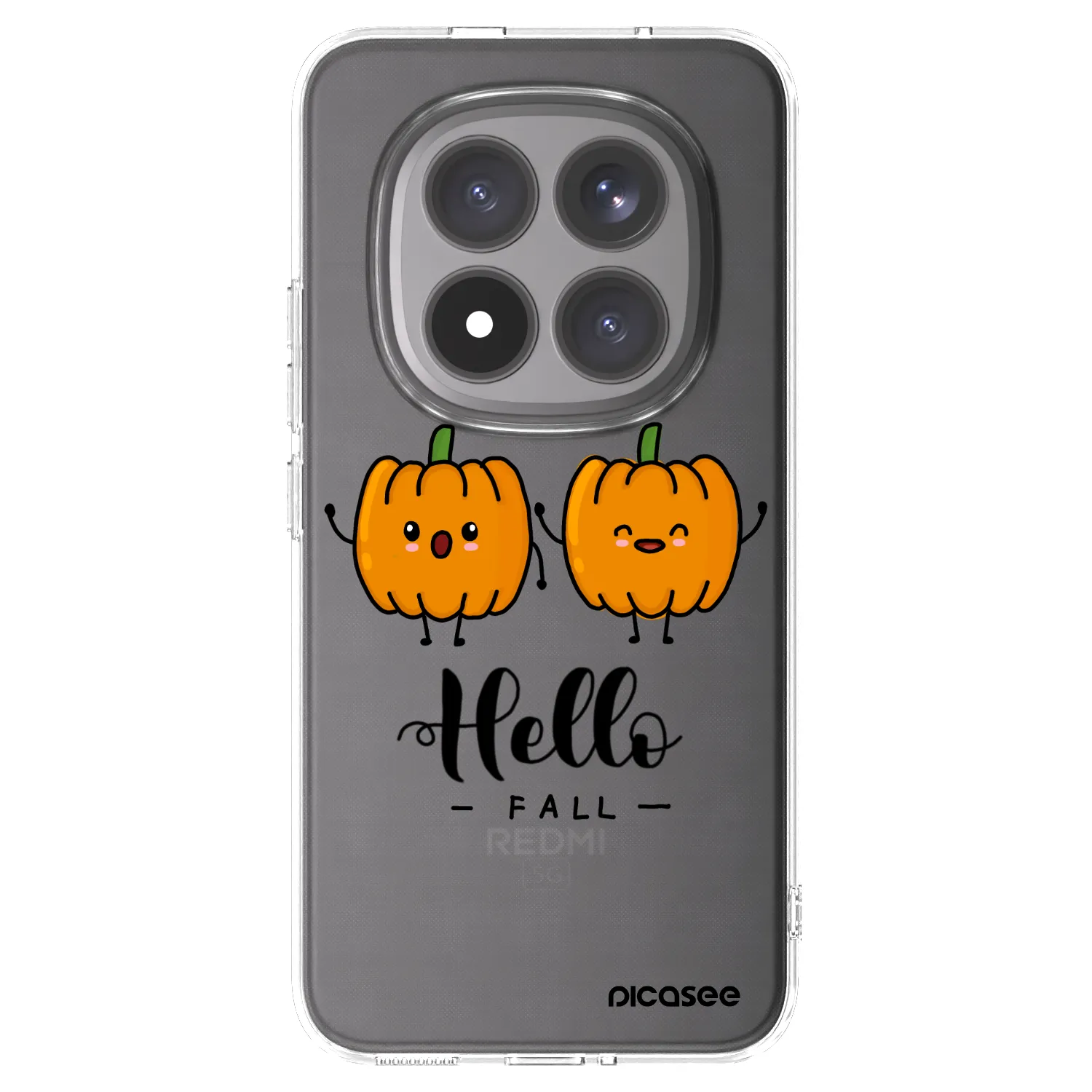 Picasee husă transparentă din silicon pentru Xiaomi Redmi Note 15 Pro+ - Hallo Fall