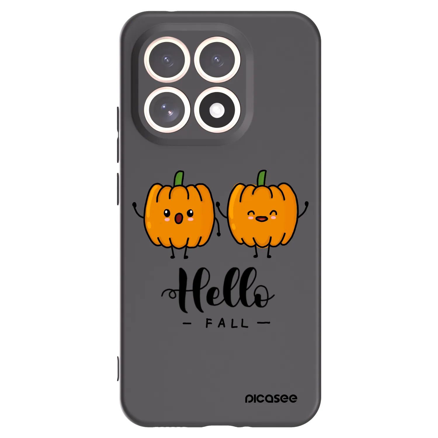 Picasee husă neagră din silicon pentru Xiaomi 15T - Hallo Fall
