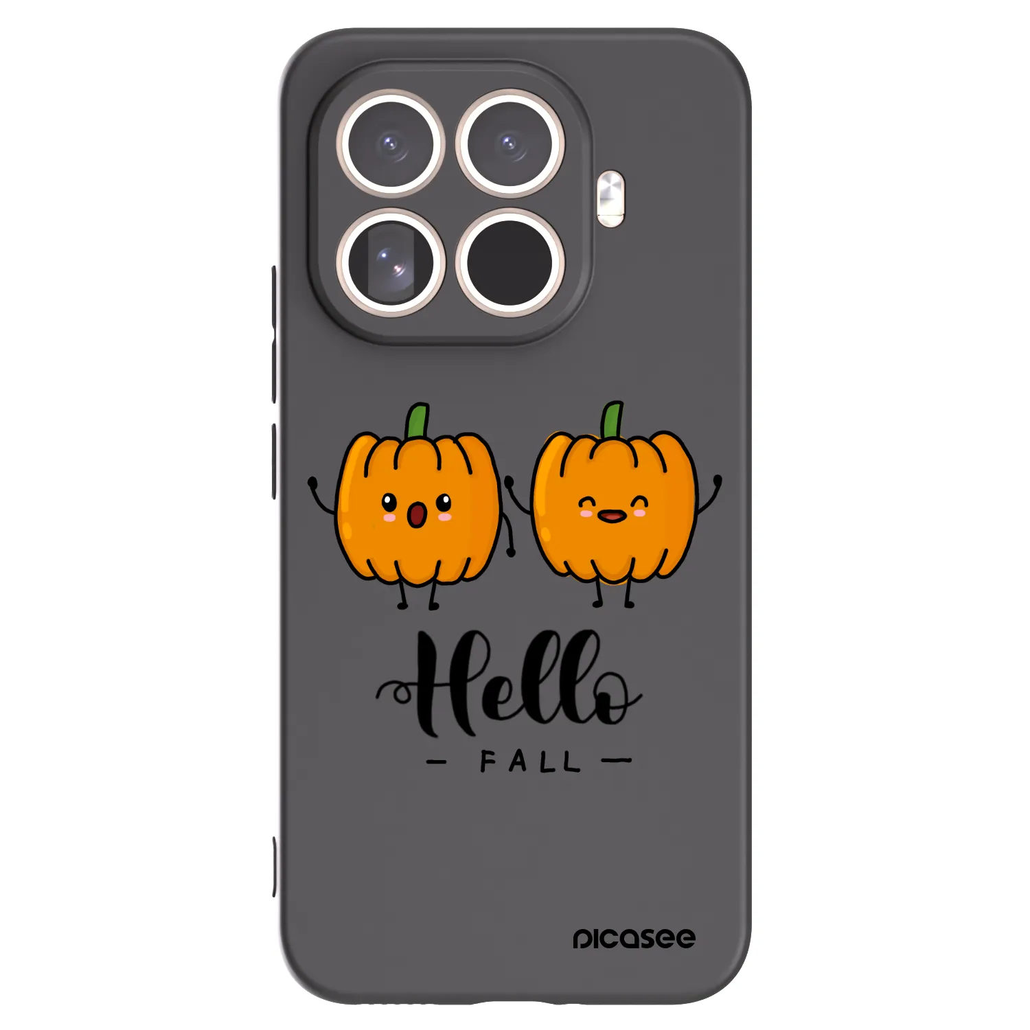 Picasee husă neagră din silicon pentru Xiaomi 15T Pro - Hallo Fall