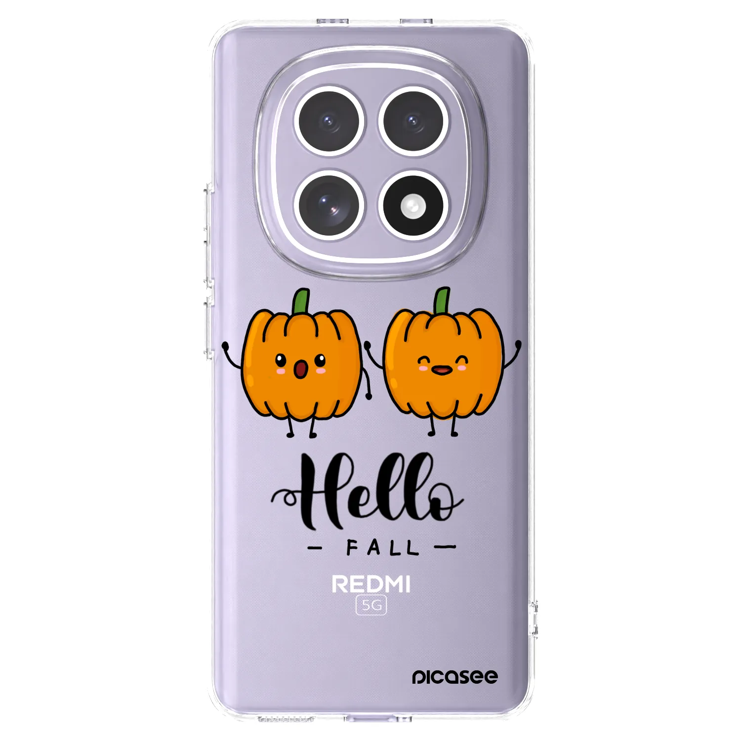 Picasee husă transparentă din silicon pentru Xiaomi Redmi Note 15 4G - Hallo Fall