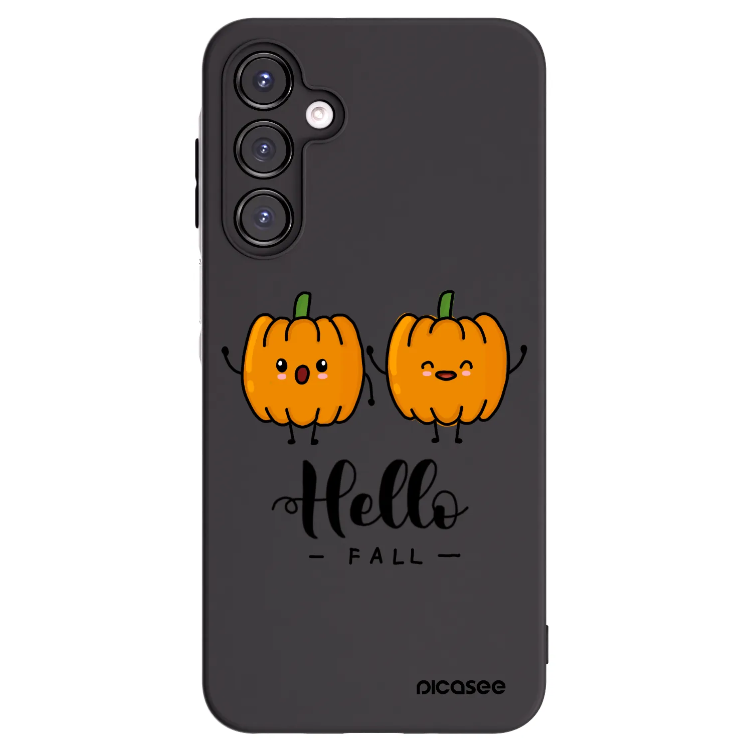 Picasee husă neagră din silicon pentru Samsung Galaxy A16 4G - Hallo Fall