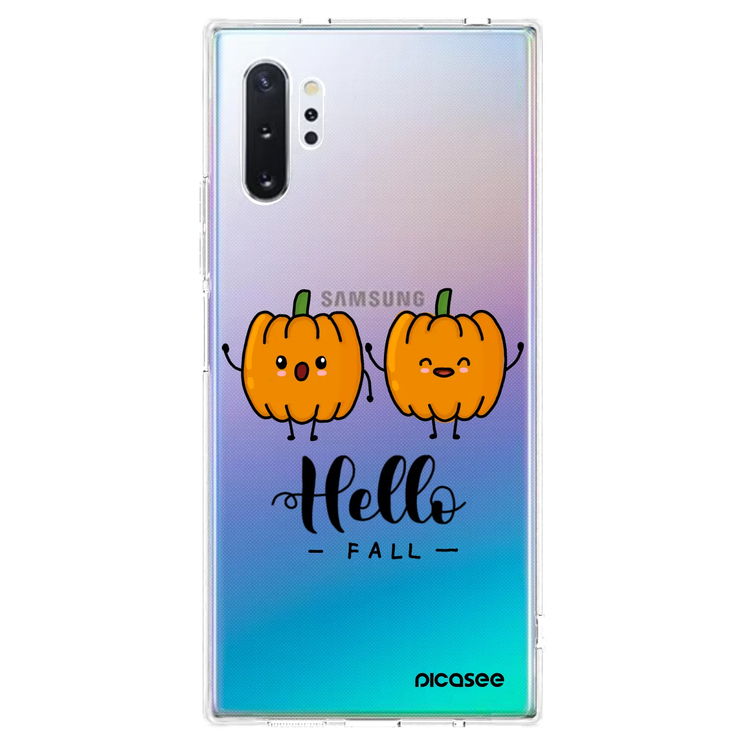 Picasee husă transparentă din silicon pentru Samsung Galaxy Note 10+ N975F - Hallo Fall