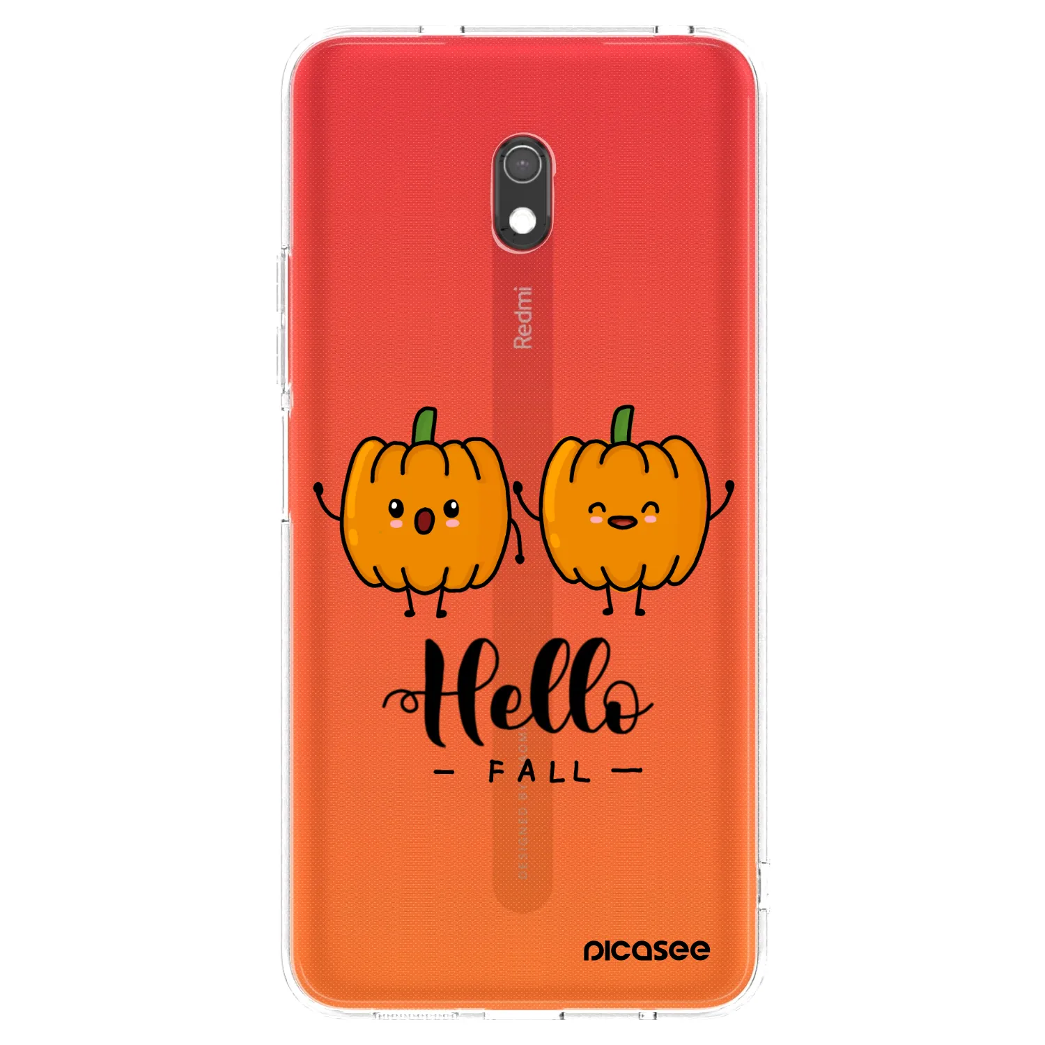 Picasee husă transparentă din silicon pentru Xiaomi Redmi 8A - Hallo Fall