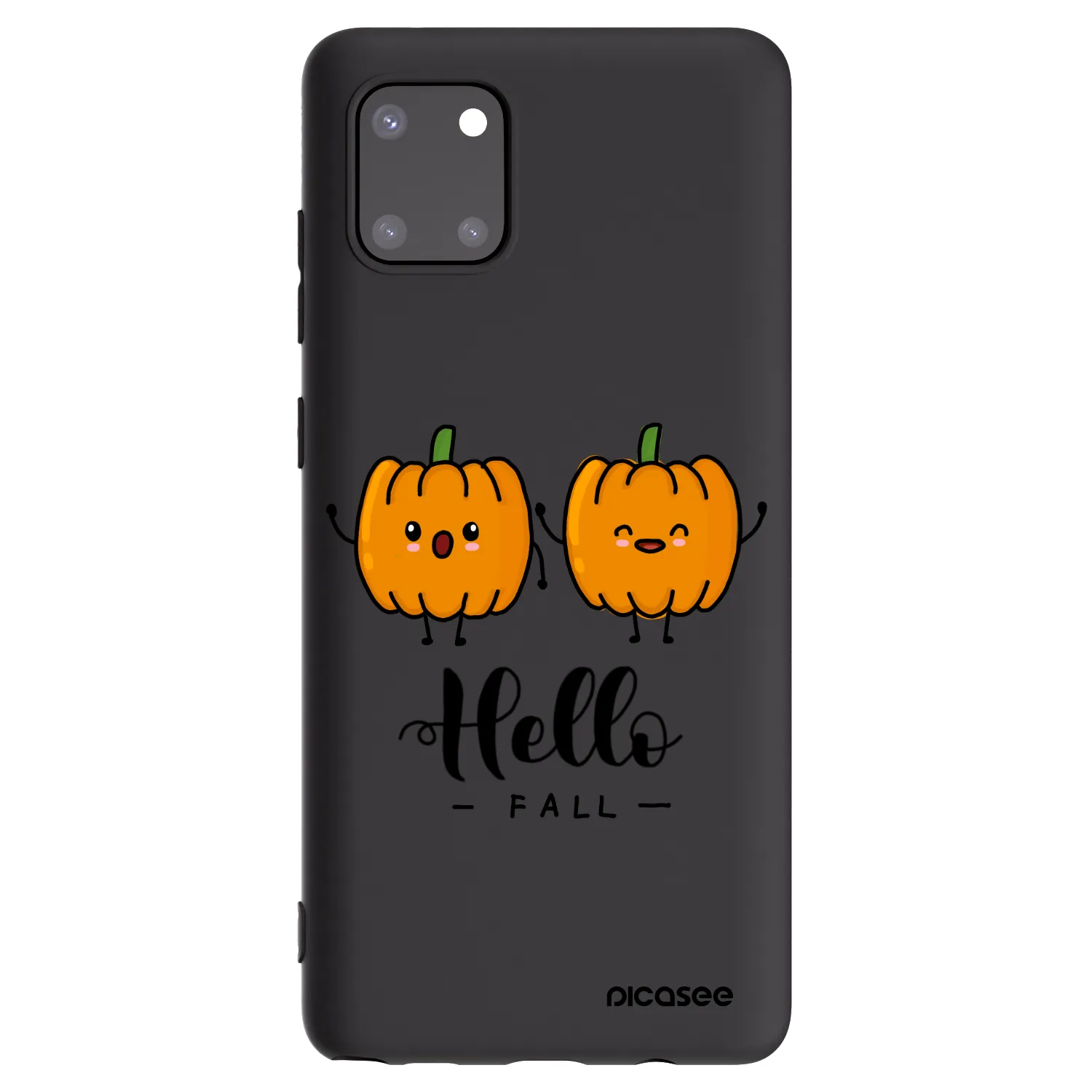 Picasee husă neagră din silicon pentru Samsung Galaxy Note 10 Lite N770F - Hallo Fall