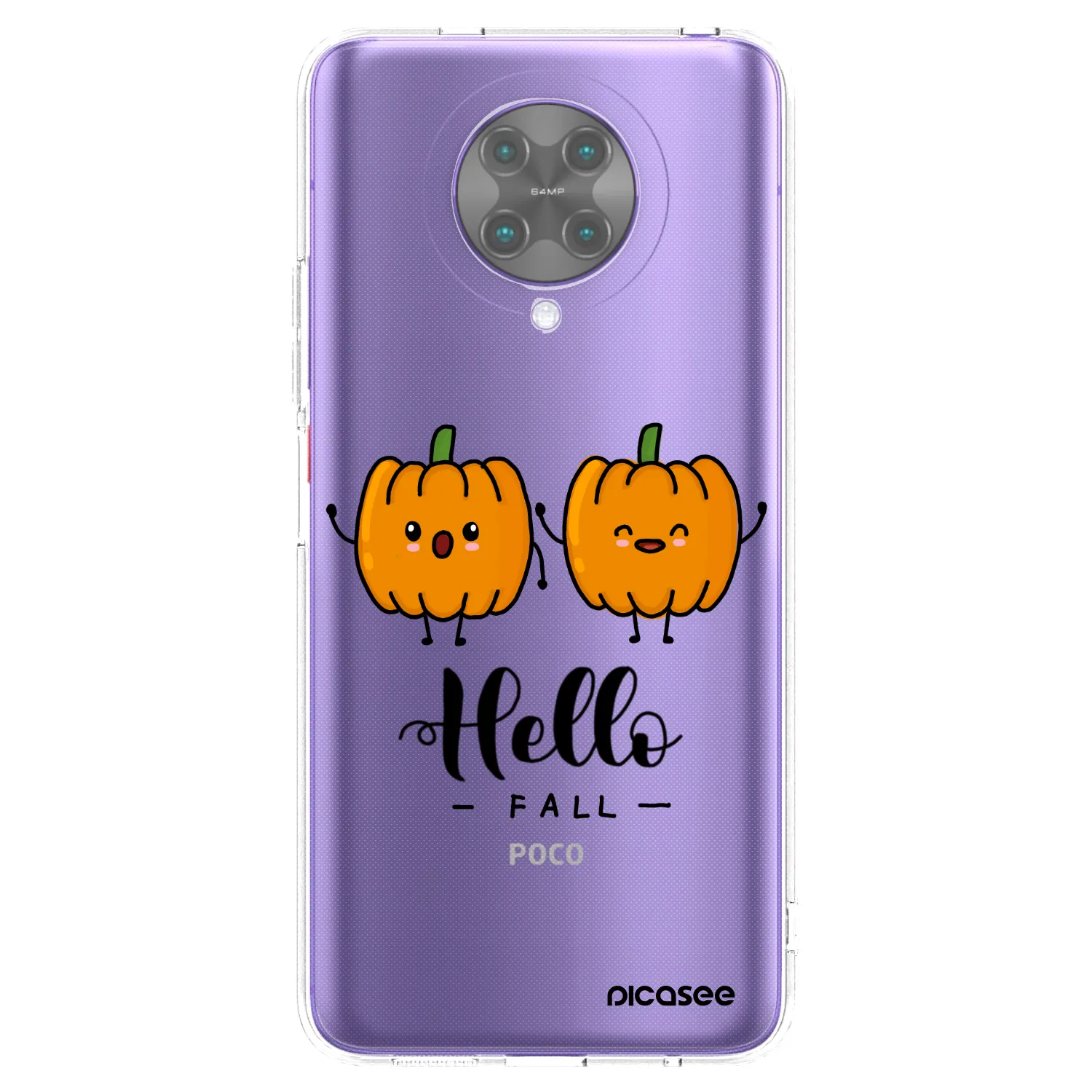 Picasee husă transparentă din silicon pentru Xiaomi Poco F2 Pro - Hallo Fall