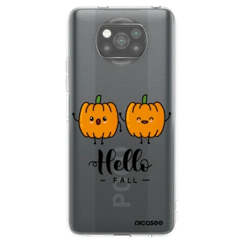 Picasee husă neagră din silicon pentru Xiaomi Poco X3 - Hallo Fall
