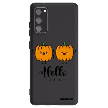Picasee husă neagră din silicon pentru Samsung Galaxy S20 FE - Hallo Fall