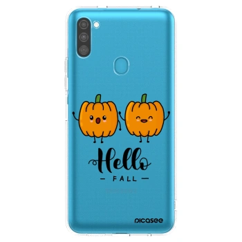 Picasee husă transparentă din silicon pentru Samsung Galaxy M11 - Hallo Fall