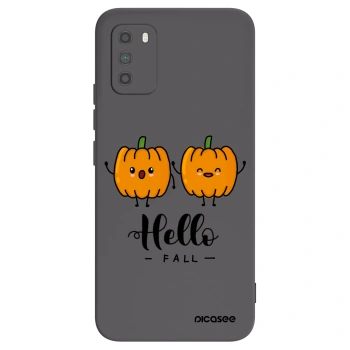 Picasee husă neagră din silicon pentru Xiaomi Poco M3 - Hallo Fall