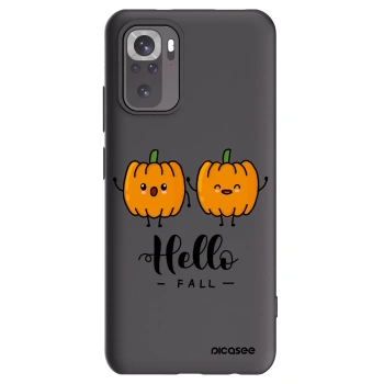 Picasee husă neagră din silicon pentru Xiaomi Redmi Note 10 - Hallo Fall