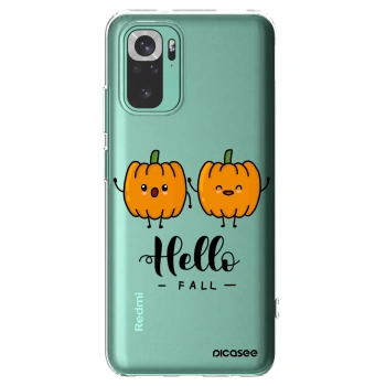Picasee husă transparentă din silicon pentru Xiaomi Redmi Note 10 Pro - Hallo Fall