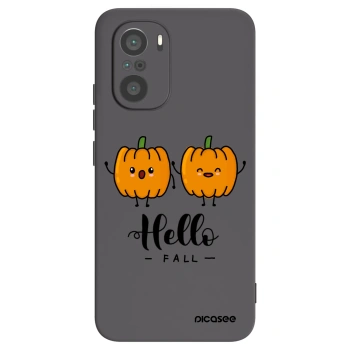 Picasee husă neagră din silicon pentru Xiaomi Poco F3 - Hallo Fall