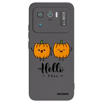 Picasee husă neagră din silicon pentru Xiaomi Mi 11 Ultra - Hallo Fall