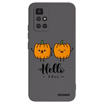 Picasee husă neagră din silicon pentru Xiaomi Redmi 10 - Hallo Fall