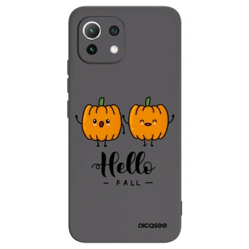 Picasee husă neagră din silicon pentru Xiaomi 11 Lite 5G NE - Hallo Fall