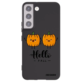 Picasee husă neagră din silicon pentru Samsung Galaxy S22 5G - Hallo Fall