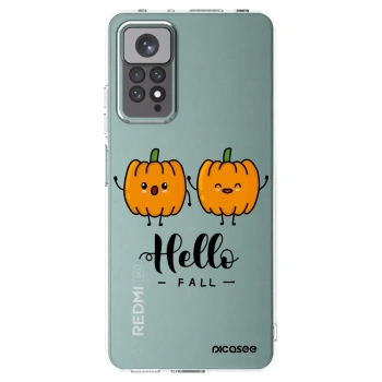 Picasee husă transparentă din silicon pentru Xiaomi Redmi Note 11 - Hallo Fall