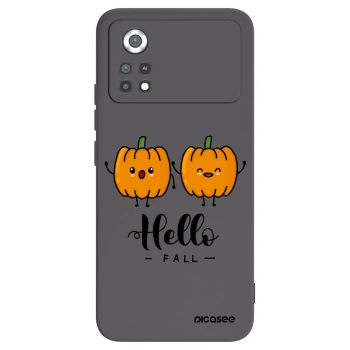 Picasee husă neagră din silicon pentru Xiaomi Poco X4 Pro 5G - Hallo Fall