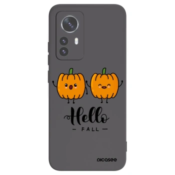 Picasee husă neagră din silicon pentru Xiaomi 12 Pro - Hallo Fall