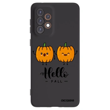 Picasee husă neagră din silicon pentru Samsung Galaxy A33 5G A336 - Hallo Fall