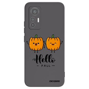 Picasee husă neagră din silicon pentru Xiaomi 12 Lite - Hallo Fall